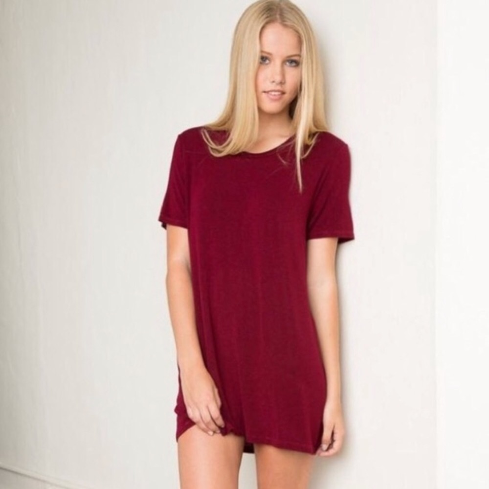 Brandy Melville✨Faux Suede Shift Dress - Picture 1 of 5